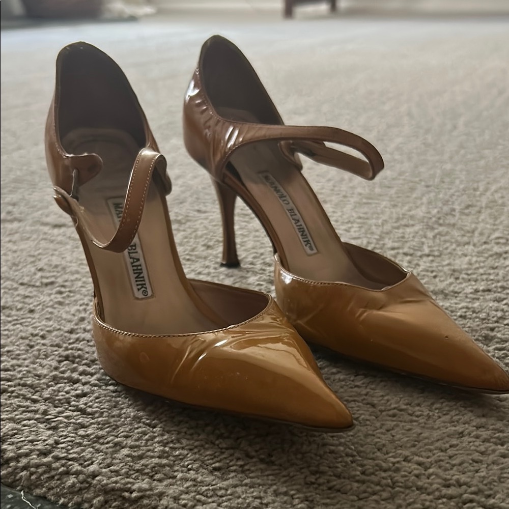 Manolo Blahnik Patent Leather Heels